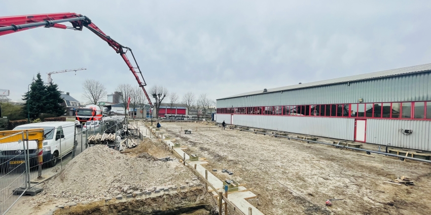 1000+ m² uitbreiding van productiefaciliteit