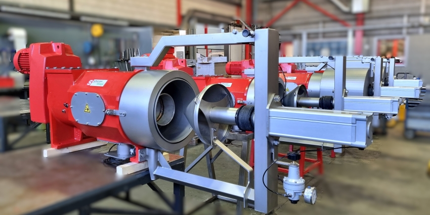 smicon schroefpers filtering dewatering