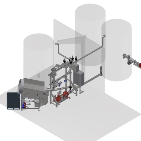 Post-treatment installation CS300